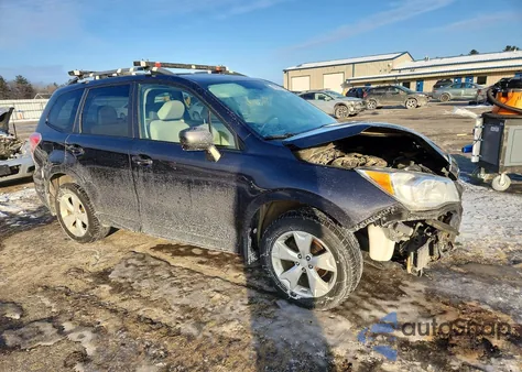 2016 Subaru Forester 2.5I Premium from USA, damaged, VIN JF2SJADC4GH439098